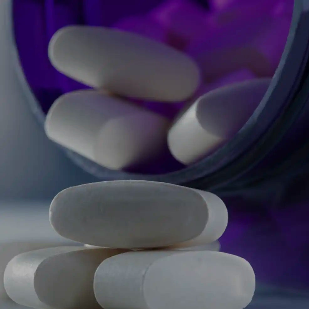 Tablet peptides by Trifecta Peptides — USA-made, 99%+ purity peptide tablets designed for reliable in-vitro and laboratory research applications.